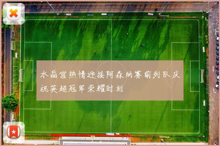 水晶宫热情迎接阿森纳赛前列队庆祝英超冠军荣耀时刻